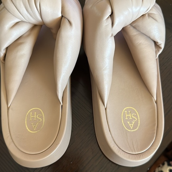 ASH Shilo Slides Tan - Picture 5 of 6